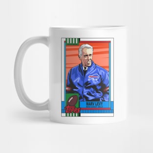 Marv Levy Football Card Mug